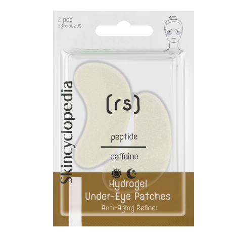 👁️ Hydrogel Eye Patches – Caffeine & Peptides – Skincyclopedia