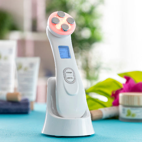 🧖‍♀️ Facial Massager with Radiofrequency, Phototherapy and Electrostimulation – Wace InnovaGoods