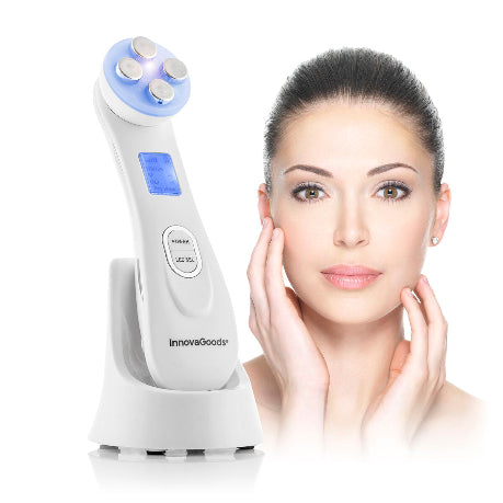 🧖‍♀️ Facial Massager with Radiofrequency, Phototherapy and Electrostimulation – Wace InnovaGoods