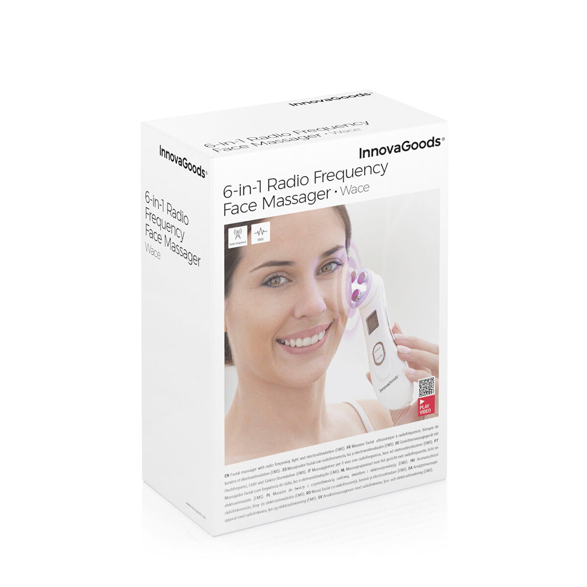 🧖‍♀️ Facial Massager with Radiofrequency, Phototherapy and Electrostimulation – Wace InnovaGoods