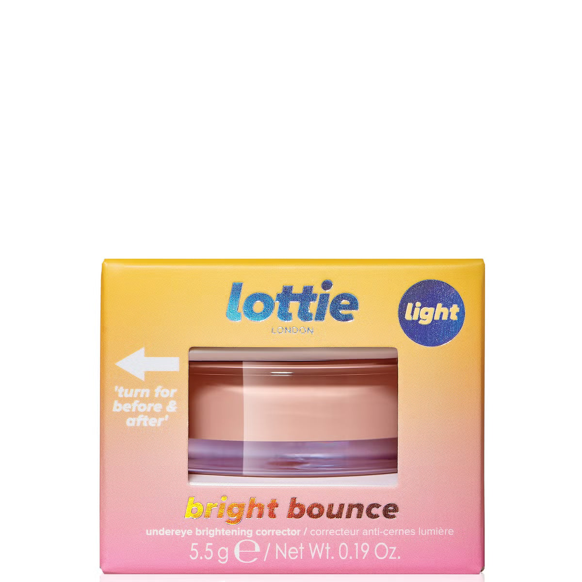 🧴 Lottie London Bright Bounce Undereye Brightening Corrector