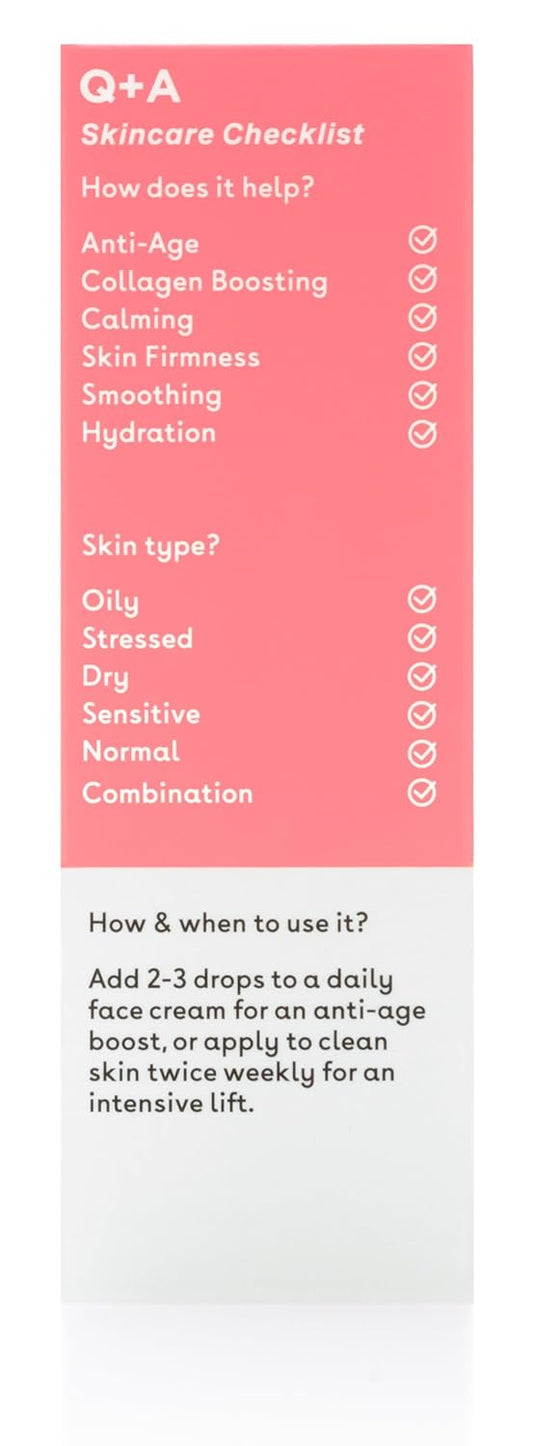 🧴 Q+A Collagen Booster Serum